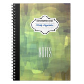 Stijlvolle BOHO Camo Patroon Custom Composition Notitieboek (Voorkant)