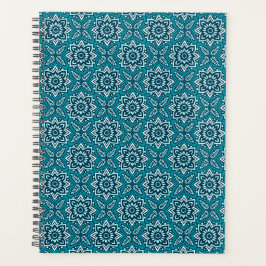 Stijlvolle Boho geometrische bloemenpatroon Planner
