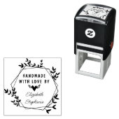 Stijlvolle botanische handgemaakte zelfinkjestempe zelfinktende stempel (In situ)