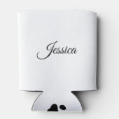 Stijlvolle Bulldog Minimalist Blikjeskoeler (Achterkant)