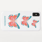 Stijlvolle Butterfly aangepaste telefoongevallen Case-Mate iPhone Case (Achterkant (horizontaal))