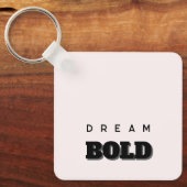 Stijlvolle  Button Pin Sleutelhanger (Voorkant)