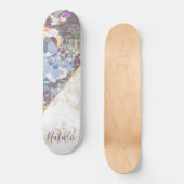 Stijlvolle cactus en sappige ontwerpen skateboard (Voorkant)