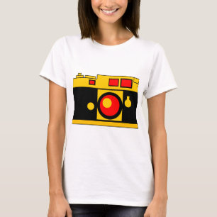 Stijlvolle camera t-shirt