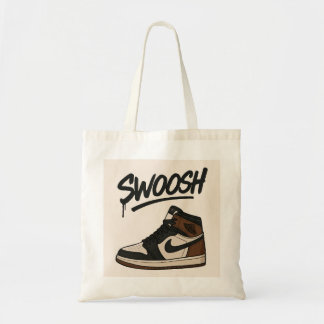 Stijlvolle Canvas tas met Sneaker Illustration
