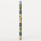 Stijlvolle cartoon landschapsvakantiereiskaart Case-Mate iPhone case (Achterkant/rechts)