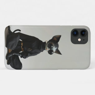Stijlvolle Cat Design iPhone 11 Hoesje