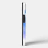 Stijlvolle Chic Ombre Pink Waterverf Monogramed Case-Mate iPhone Case (Achterkant / Rechts)