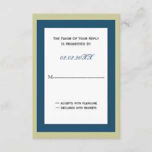 stijlvolle Corporate Party Invitation RSVP-kaarten RSVP Kaartje