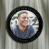 Stijlvolle Custom Afstuderen Photo Afstuderen Ronde Button 7,6 Cm