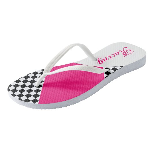 Stijlvolle dames racen teenslippers (Schuin)