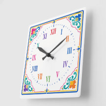 Stijlvolle decoratieve klok voor thuis en kantoor