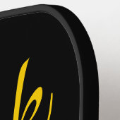 Stijlvolle DINK ALS EEN BOSS Pickleball Paddle (Links Detail)