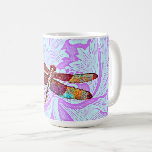 stijlvolle dragonfly Mok Cup (Voorkant rechts)