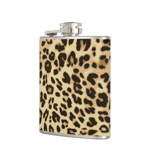 Stijlvolle duopard Animal Print Heupfles