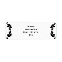 Stijlvolle eenvoudige zwart-wit