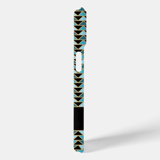 Stijlvolle Elegante Art Deco stijl monogram Case-Mate iPhone Case (Achterkant / Rechts)
