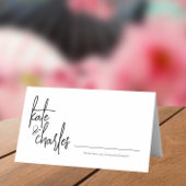 Stijlvolle elegante moderne aangepaste namen