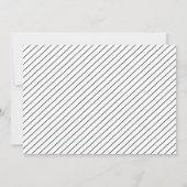 STIJLVOLLE ELEGANTE SCRIPT AFSTUDEREN PARTY INVITA KAART (Achterkant)