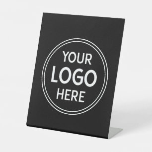 Stijlvolle en moderne aangepaste creaties geverifi reclamebord met voetstuk