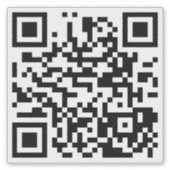 Stijlvolle en moderne aangepaste creaties geverifi sticker (Voorkant)