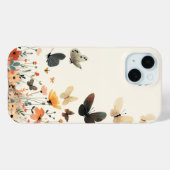 "Stijlvolle en Schattigee vlindervormige telefoonh Case-Mate iPhone Case (Achterkant (horizontaal))