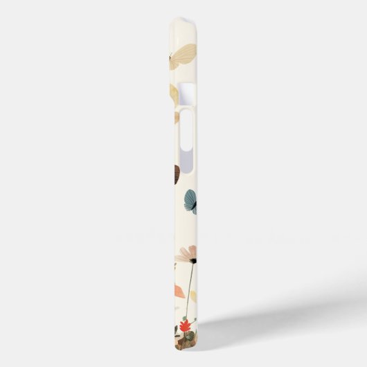 "Stijlvolle en Schattigee vlindervormige telefoonh Case-Mate iPhone Case (Achterkant / Links)