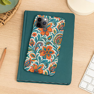 Stijlvolle etnische kleurrijke Paisley Floral Art  iPhone 11 Pro Max Hoesje