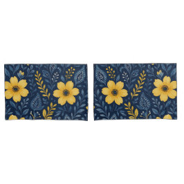 Stijlvolle etnische mediterrane bloemenkunstpatroo kussensloop