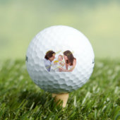 Stijlvolle Fab Photo Collage Cool Family Golfballen (Insitu Shirt)