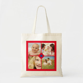 Stijlvolle Fab Photo Collage Cool Family Tote Bag