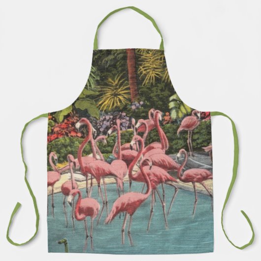 Stijlvolle Flamingo's  Schort (Voorkant)