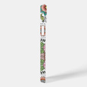 Stijlvolle florale doodles levendig design Case-Mate iPhone case (Achterkant / Rechts)