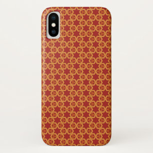 Stijlvolle geometrische versiering iPhone x hoesje