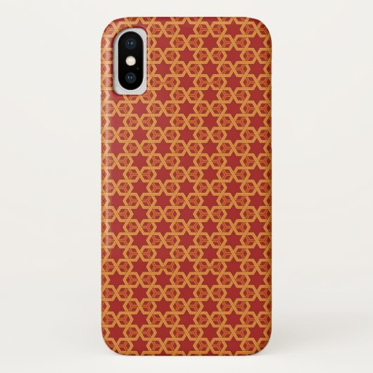 Stijlvolle geometrische versiering Case-Mate iPhone case (Achterkant)