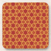 Stijlvolle geometrische versiering onderzetter (Voorkant)