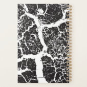 Stijlvolle, gepersonaliseerde afspraak boekontwerp planner (Achterkant)