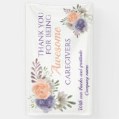 Stijlvolle Geweldige zorgverlener — kostprijsbreke Spandoek (Verticaal)