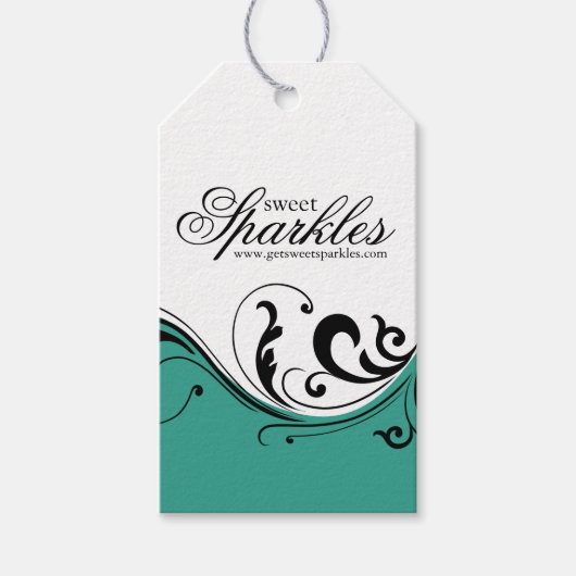Stijlvolle Gift Hang Label Cadeaulabel (Voorkant)