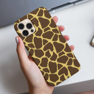 Stijlvolle Giraffe afdrukken iPhone 15 Pro Max Hoesje