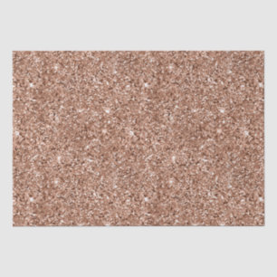 Stijlvolle Girly Pink Rose Gold Glitter Glitter Tissuepapier