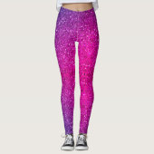 Stijlvolle glitter leggings (Voorkant)