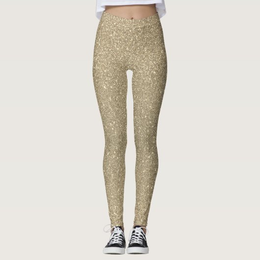 Stijlvolle glitter leggings (Voorkant)