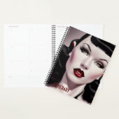 Stijlvolle Gothic Itinerary Day Planner (Display)