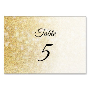 Stijlvolle gouden glitter moderne elegante trendy kaart