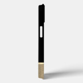 Stijlvolle goudmozaïekschildpad  Case-Mate iPhone case (Achterkant / Rechts)