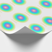 Stijlvolle gradiënt van het Weegdierentuin Cadeaupapier (Hoek)