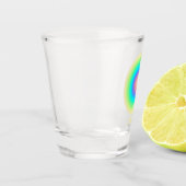 Stijlvolle gradiënt van het Weegdierentuin Shot Glas (Links)