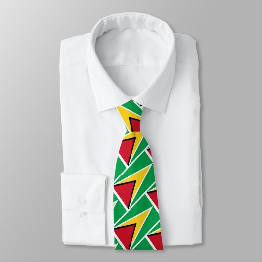 Stijlvolle GUYANA-modelgramscripts Stropdas (Gebonden)