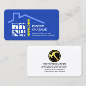 Stijlvolle Handyman Tools Rooftop Visitekaartje (Voorkant / Achterkant)